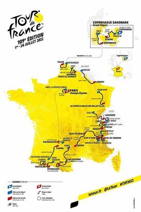 Logo Tour de France 2022
